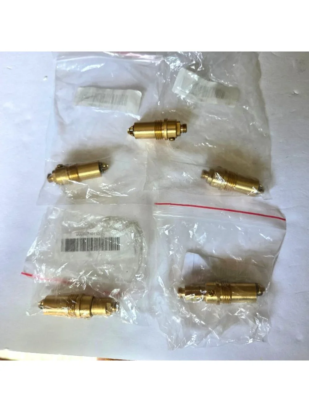 5-Pack 3-28mm-2-38mm Pop Up Bolt Brass Push Spring Plug Replace Sink Drain Stop